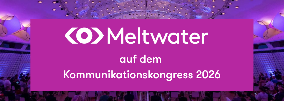 Meltwater auf dem Kommunikationskongress